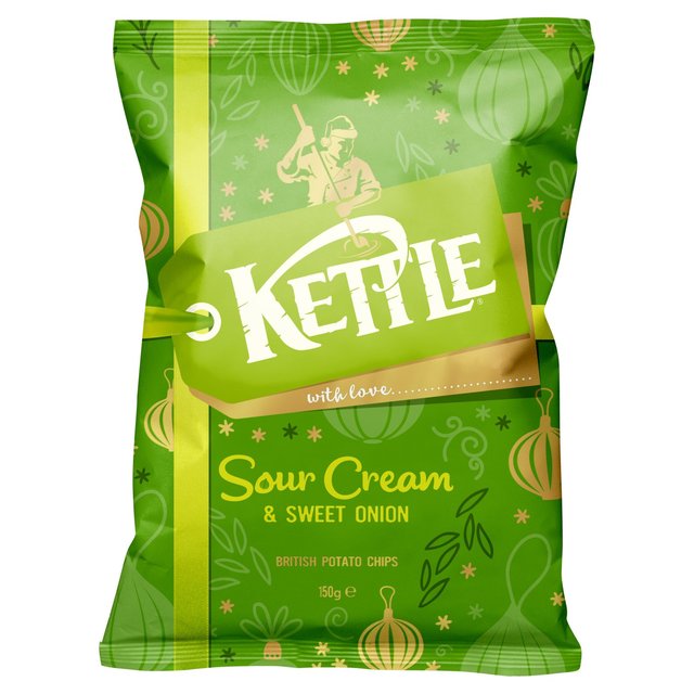 Kettle Chips Sour Cream & Sweet Onion Sharing Crisps