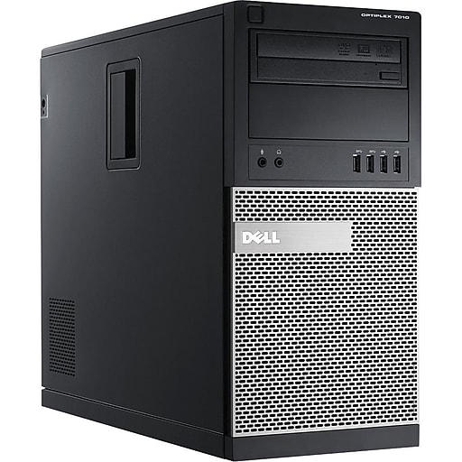 Dell OptiPlex 7010 Tower Core I7 3770 3.4GHz 12GB RAM 1TB Hard drive Windows 10 Professional, Refurbished