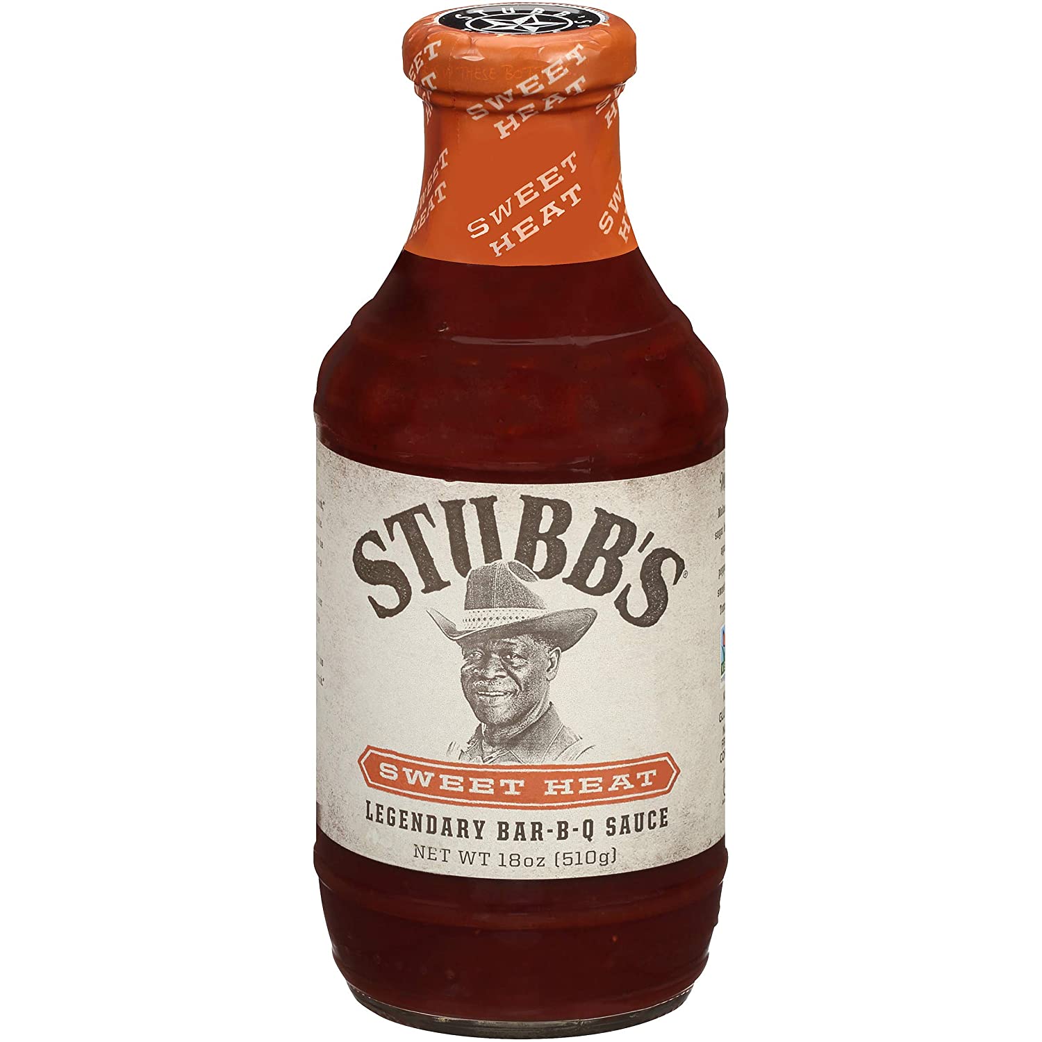 Stubbs Sweet Heat BBQ Sauce 510g