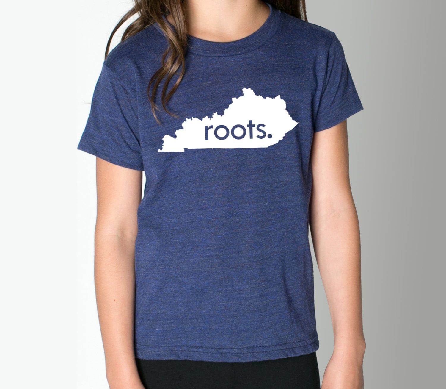 Kentucky "Roots' Or "Made' Tri Blend Toddler, Kids, Youth Track T-Shirt - Sizes 2T, 4T, 6, 8, 10, 12