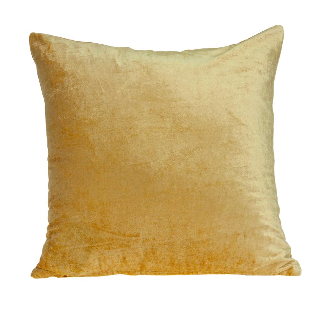 HomeRoots Jordan Yellow Standard Cotton Viscose Blend Pillow Case | 334194