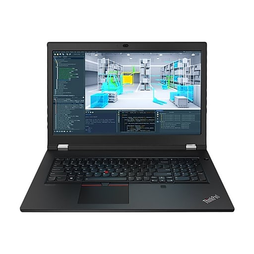 Lenovo ThinkPad P17 Gen 1 20SN 17.3" Notebook, Intel i7-10850H, 16GB Memory, 512GB SSD, Windows 10 Pro (20SN004PUS)