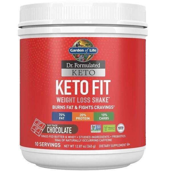 Dr. Formulated Keto Fit, Chocolate - 365 grams