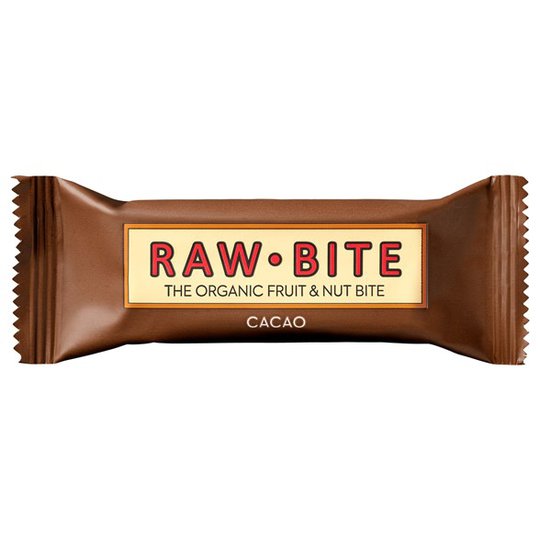 Rawbite Ekologisk Frukt- & Nötbar Choklad, 50 g