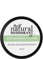Natural Deodorant Co Active Deodorant Balm Coriander Lime sample