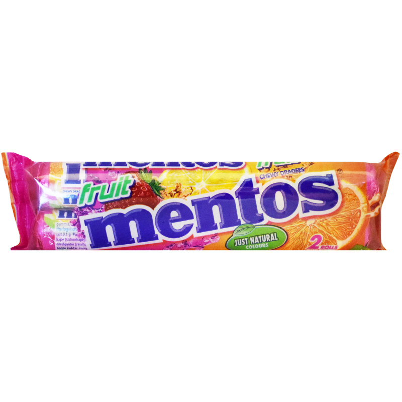 Mentos Frukt 2-pack - 33% rabatt