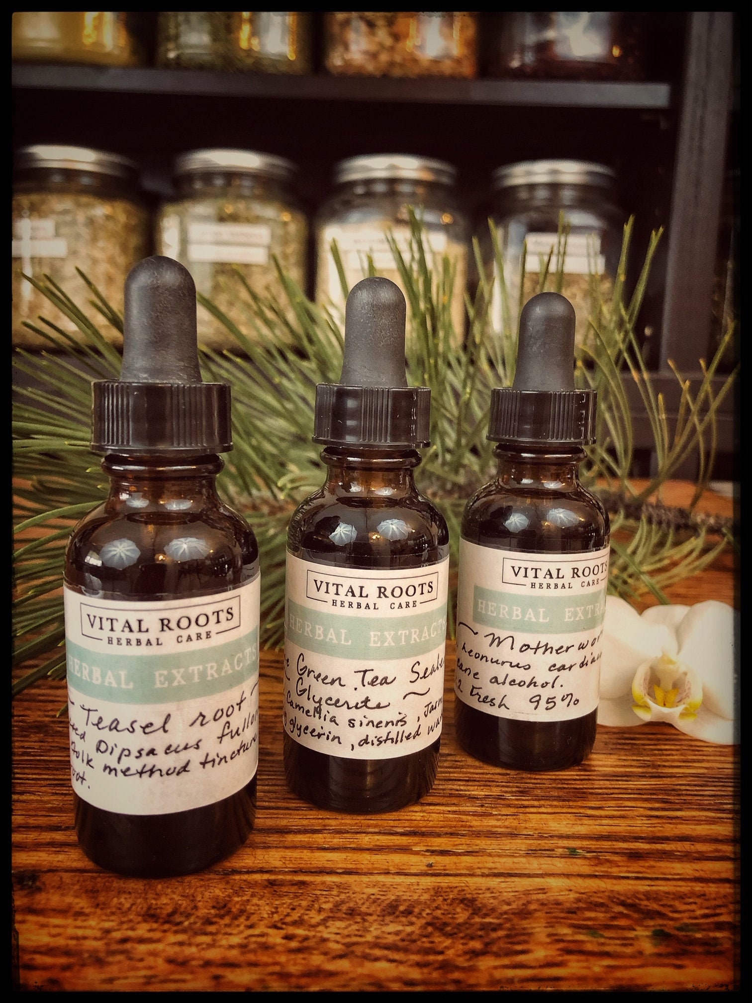 Customized Tincture Blend, Organic And/Or Wildcrafted