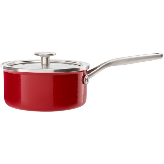 KitchenAid Cookware Collection Kastrull m/lock röd 16 cm