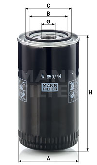 Öljynsuodatin MANN-FILTER W 950/44