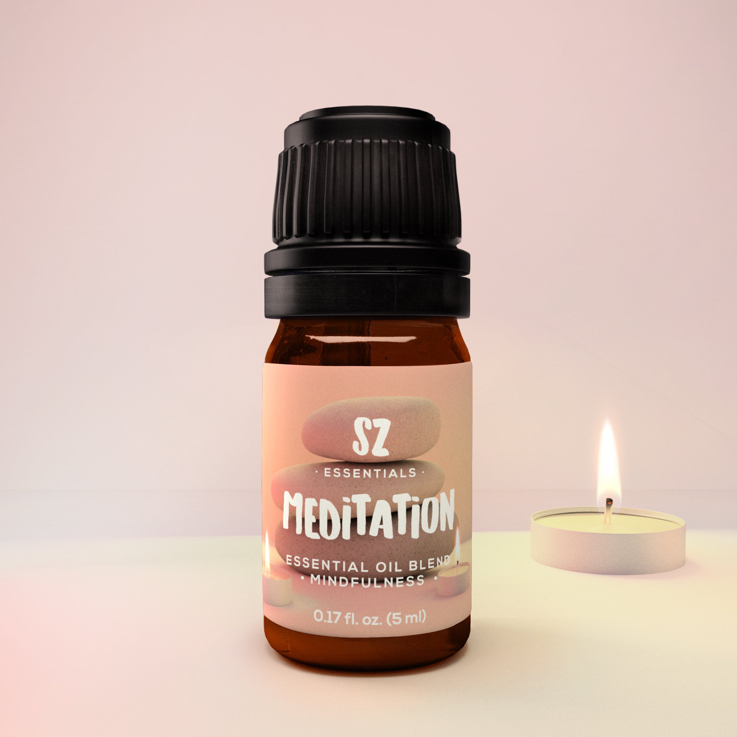 Meditation Essential Oil Blend - 100% Pure Essential Oils Perfect Balance Undiluted