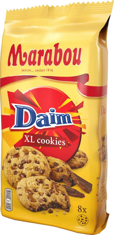Marabou XL Cookies Daim 184g