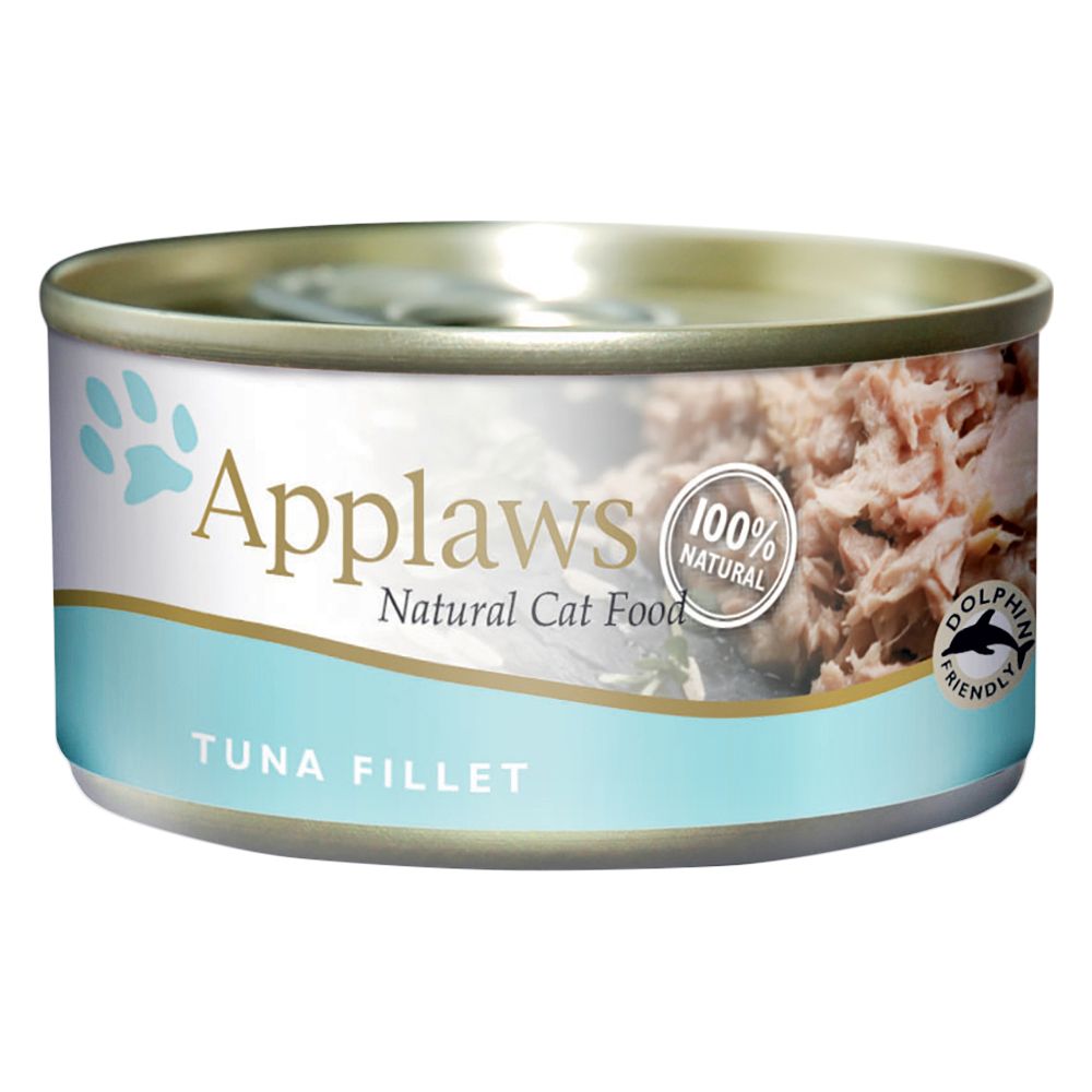 Applaws Cat Food Cans 156g - Tuna / Fish in Broth - Ocean Fish 6 x 156g