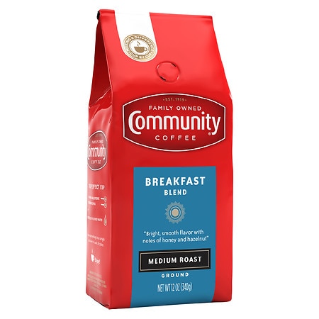 Community Coffee Breakfast Blend Ground Coffee - 12.0 oz