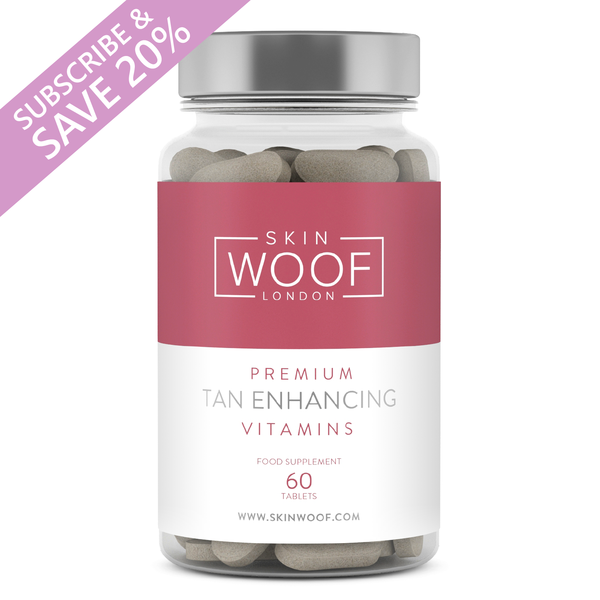 SKIN WOOF TAN ENHANCING VITAMINS MONTHLY SUBSCRIPTION