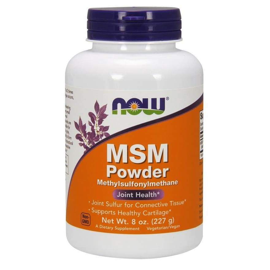 MSM Methylsulphonylmethane, Powder - 227 grams