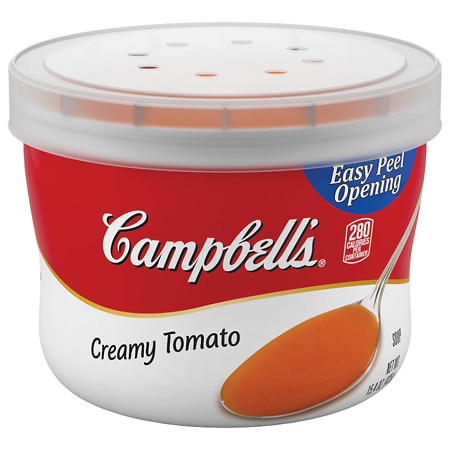 Campbell's Creamy Tomato Soup Microwavable Bowl - 15.4 oz