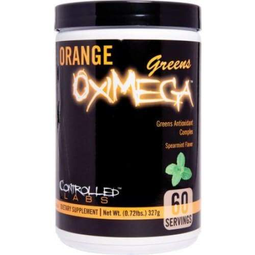 Orange OxiMega Greens, Spearmint Flavor - 327 grams