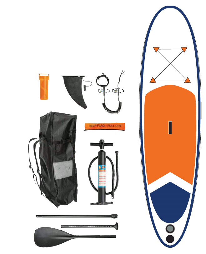 SUP Paddle Board Set