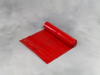 Affaldssække plastik rød 700x1100mm Luksus 10stk/rul - (10 x 10 ruller)