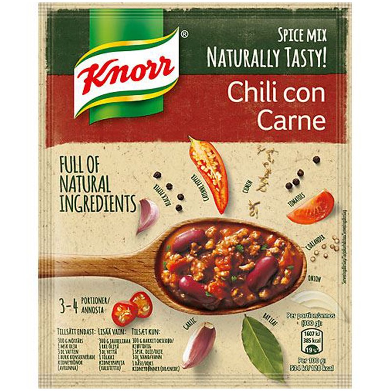 Osta Ateria-aines Chili con Carne - 34% alennus netistä 