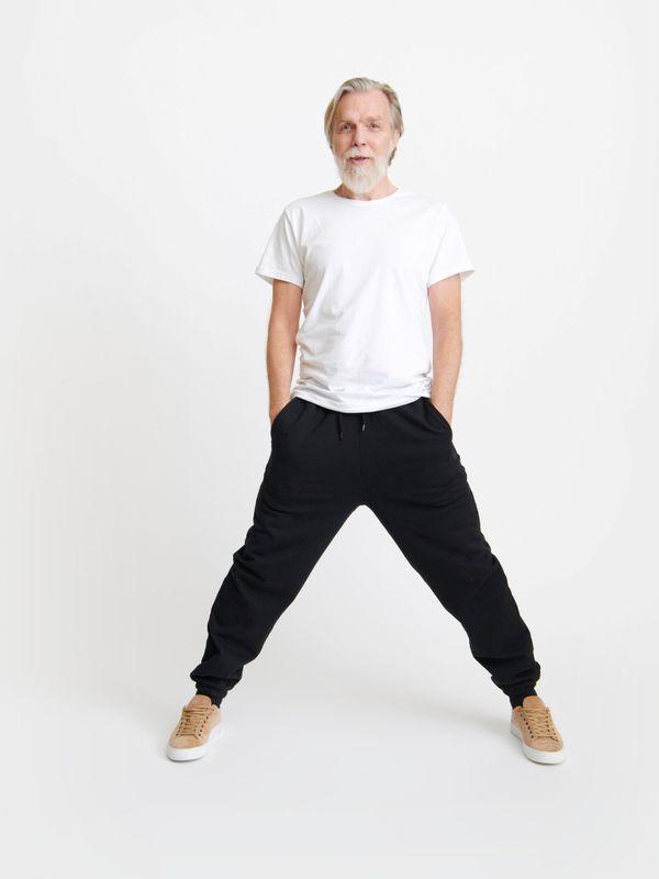 Pure Waste Unisex Sweatpants - 100% Recycled Materials, Black / XS
