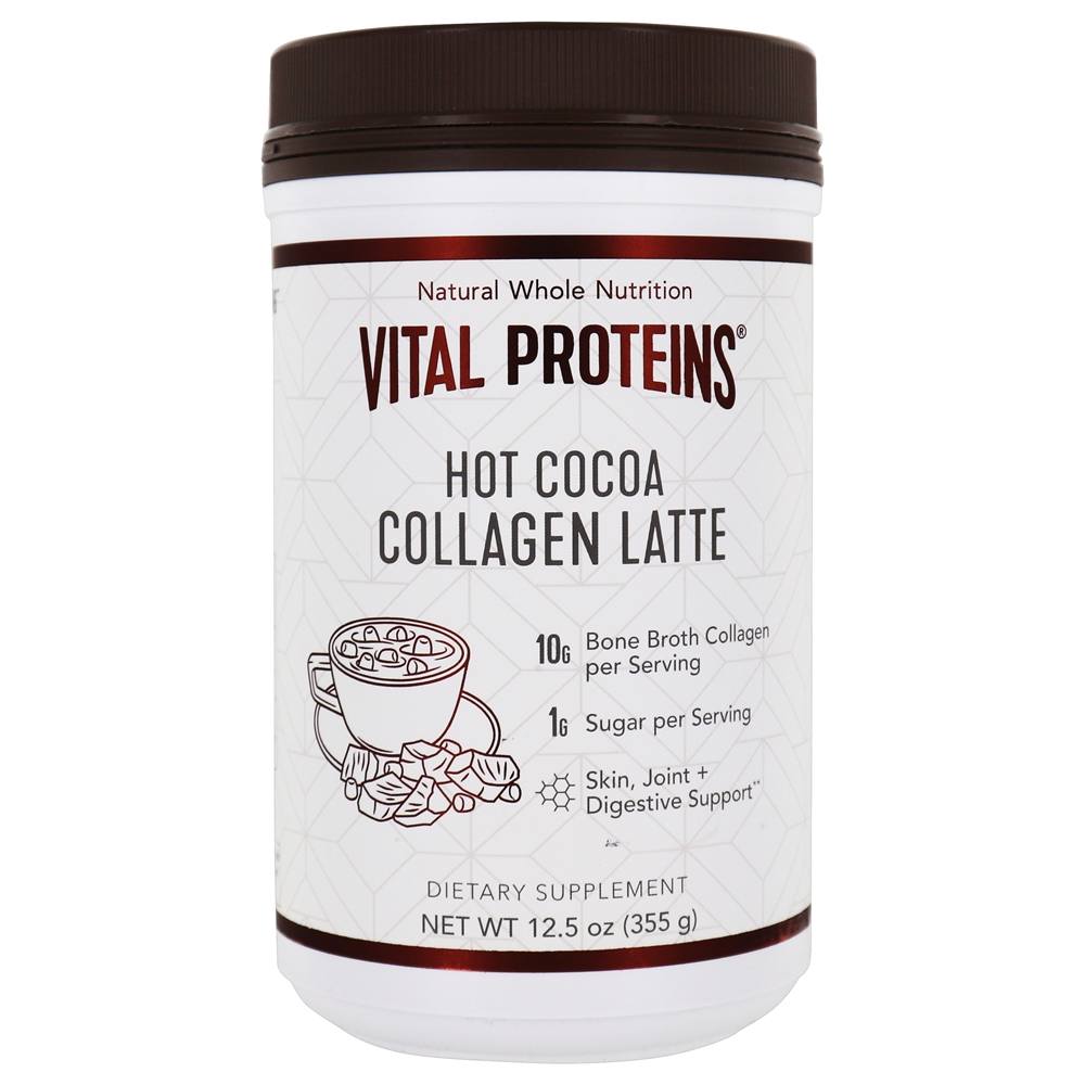 Vital Proteins - Collagen Latte Powder Hot Cocoa - 12.5 oz.