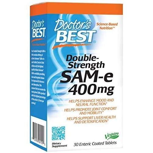 SAM-e, 400mg Double-Strength - 30 tablets