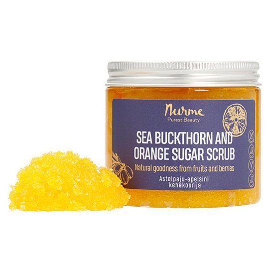 Nurme Sea Buckthorn & Orange Sugar Scrub, 250 g