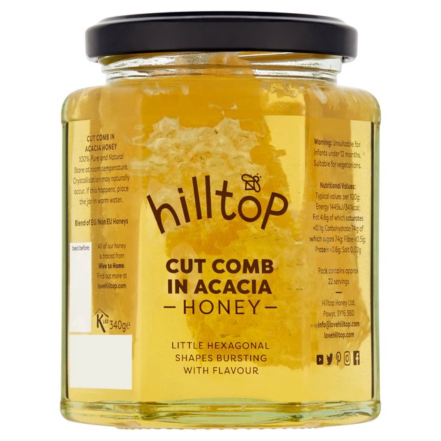 Hilltop Honey Cut Comb in Acacia Honey