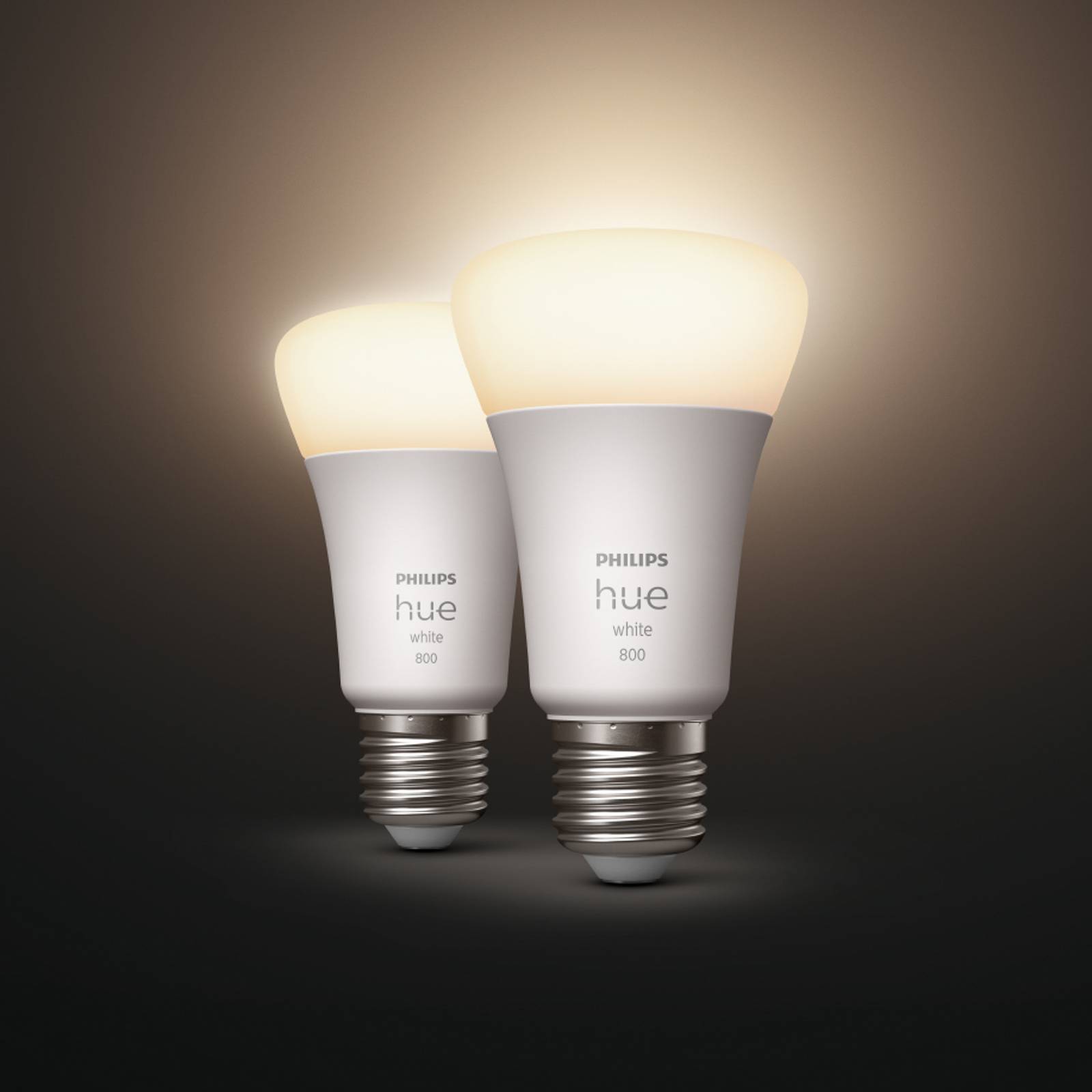Philips Hue White 9 W E27 LED-lamppu 2 kpl