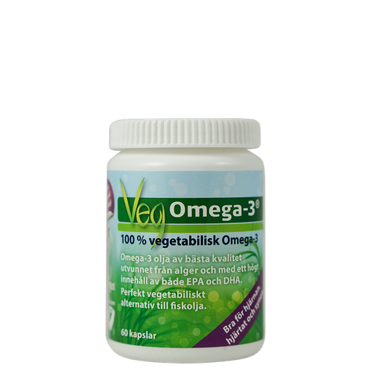 OmniVegan Omega-3, 60 kapslar