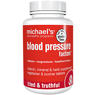 Blood Pressure Factors with Calcium, Magnesium & Hawthorn Berry (90 Vegetarian Tablets)