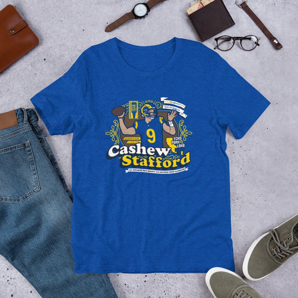 Matthew Stafford | Rams Fake Craft Beer Label T-Shirt