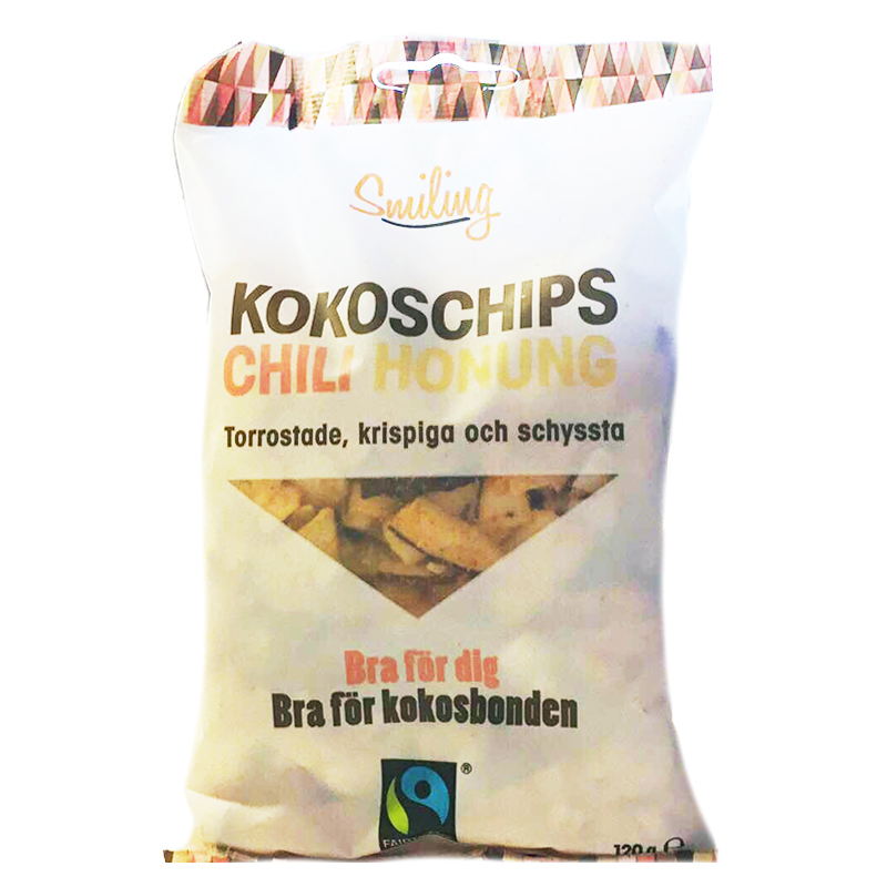 Kokoschips "Chili & Honung" 120g - 50% rabatt