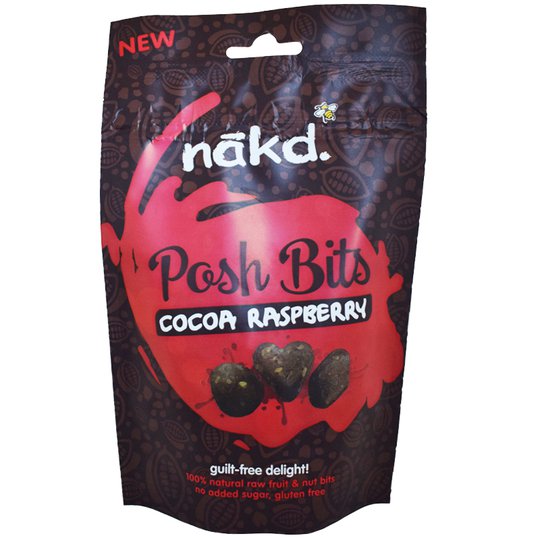 Pähkinäraakapalasia "Cocoa Raspberry" 130g - -31% alennus