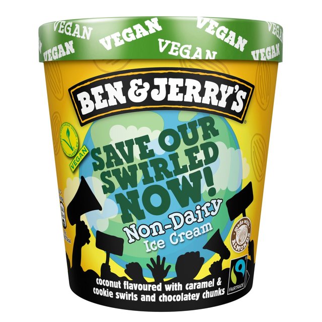 Ben & Jerry's Non-Dairy Save our Swirl'd NOW Coconut Flavoured Ice Cream