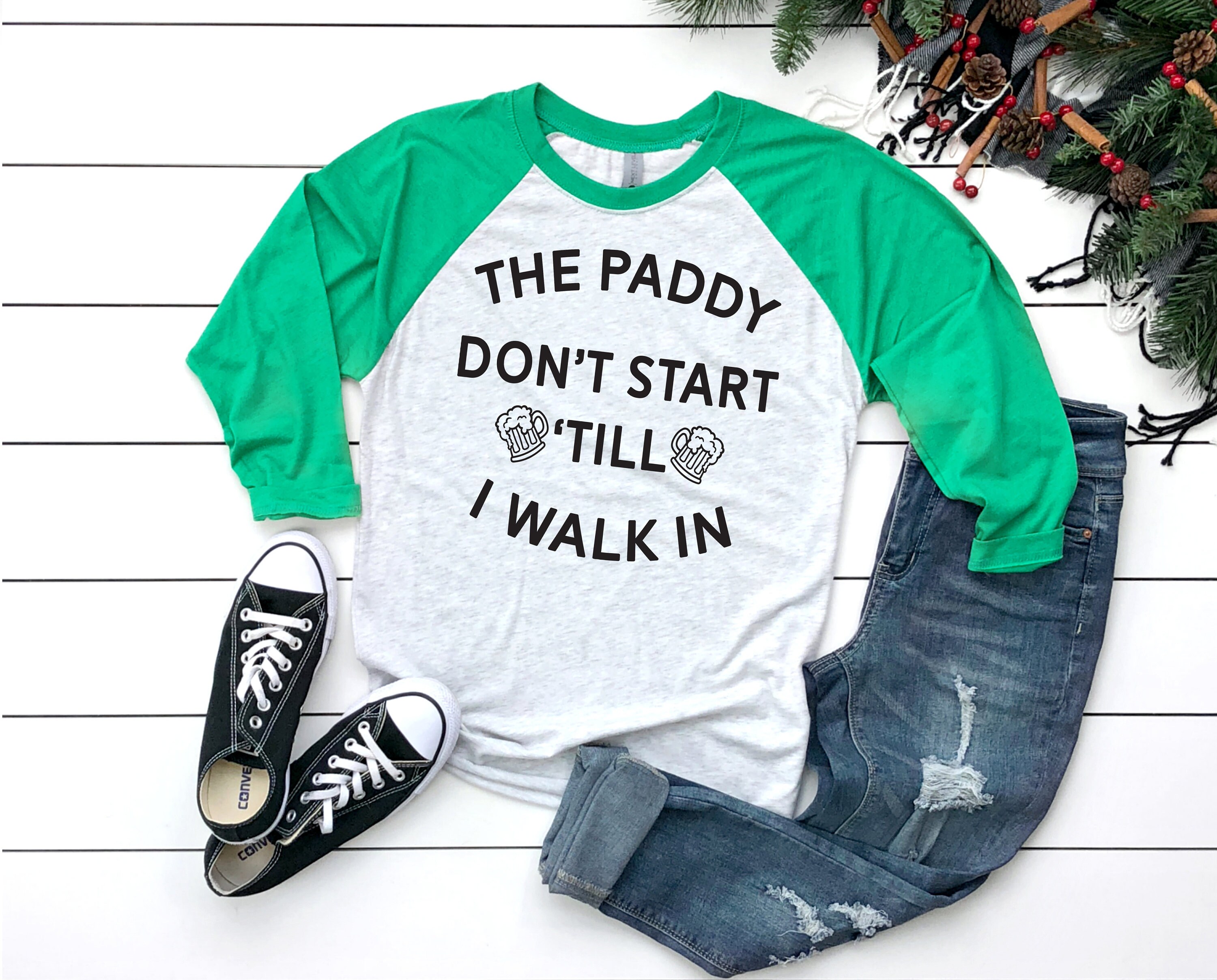 St Patrick Day Shirt The Paddy Dont Start Till I Walk In, St Pattys Day Shirt, Drinking Shirt, Funny Patricks