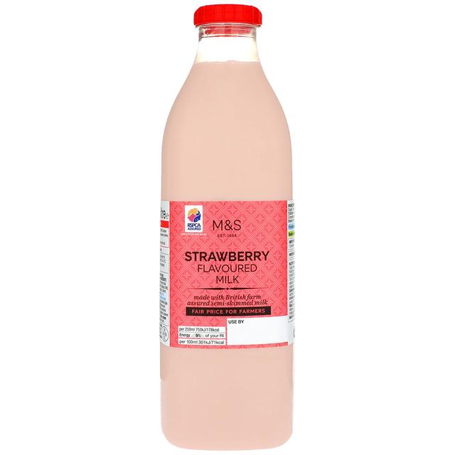 M&S Strawberry Flavoured Milk