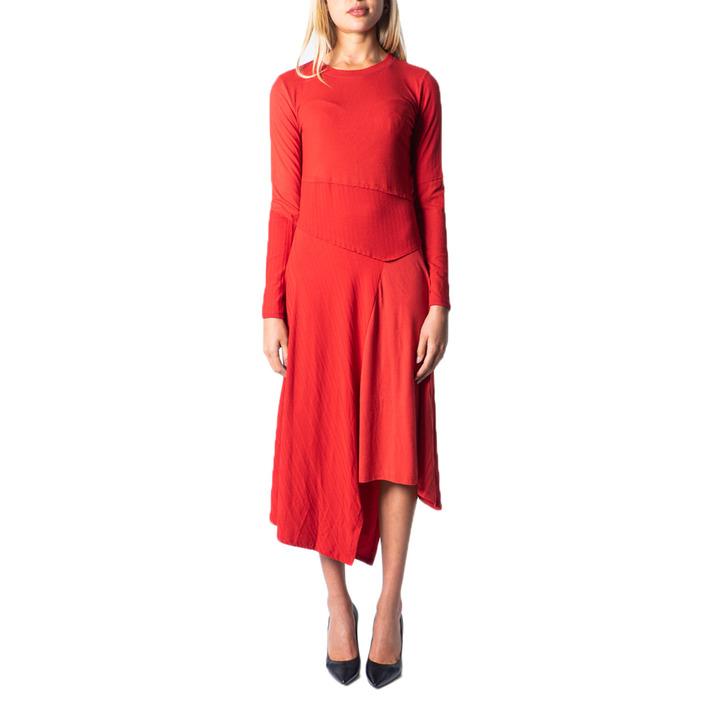 Desigual Women's Dress Red 177459 - red M