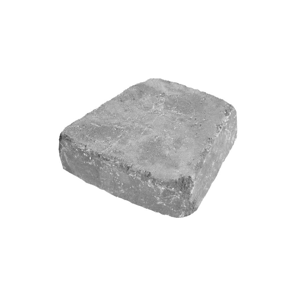 Lowe's Stonegate Country Manor 12-in L x 3-in H x 10-in D Shasta Blend Retaining Wall Cap in Gray | R800.320.N