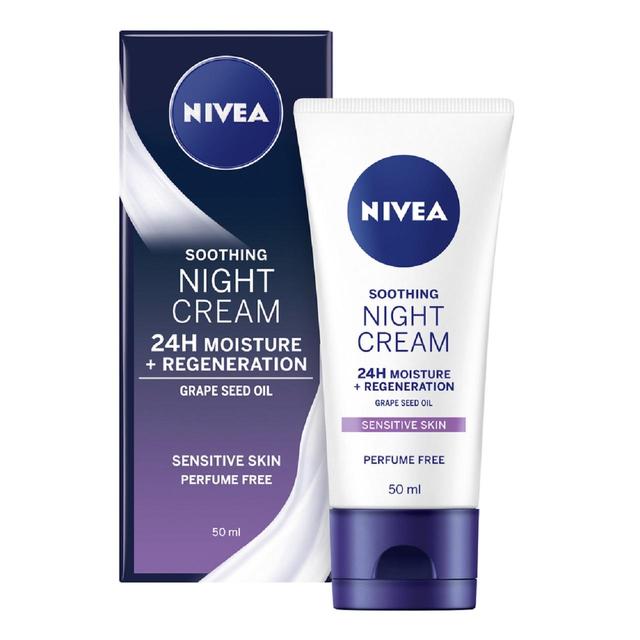 NIVEA Face Night Cream for Sensitive Skin