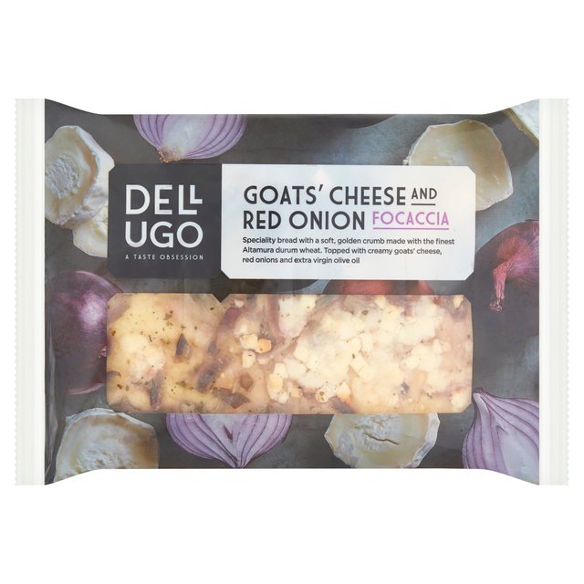 Dell'Ugo Goats Cheese & Red Onion Focaccia