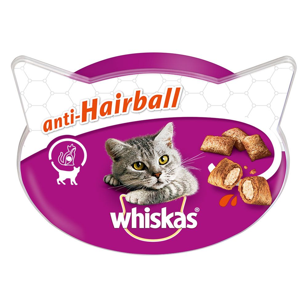 Whiskas Anti-Hairball - 8 x 55g