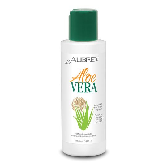 Aubrey Organics Pure Aloe Vera, 118 ml