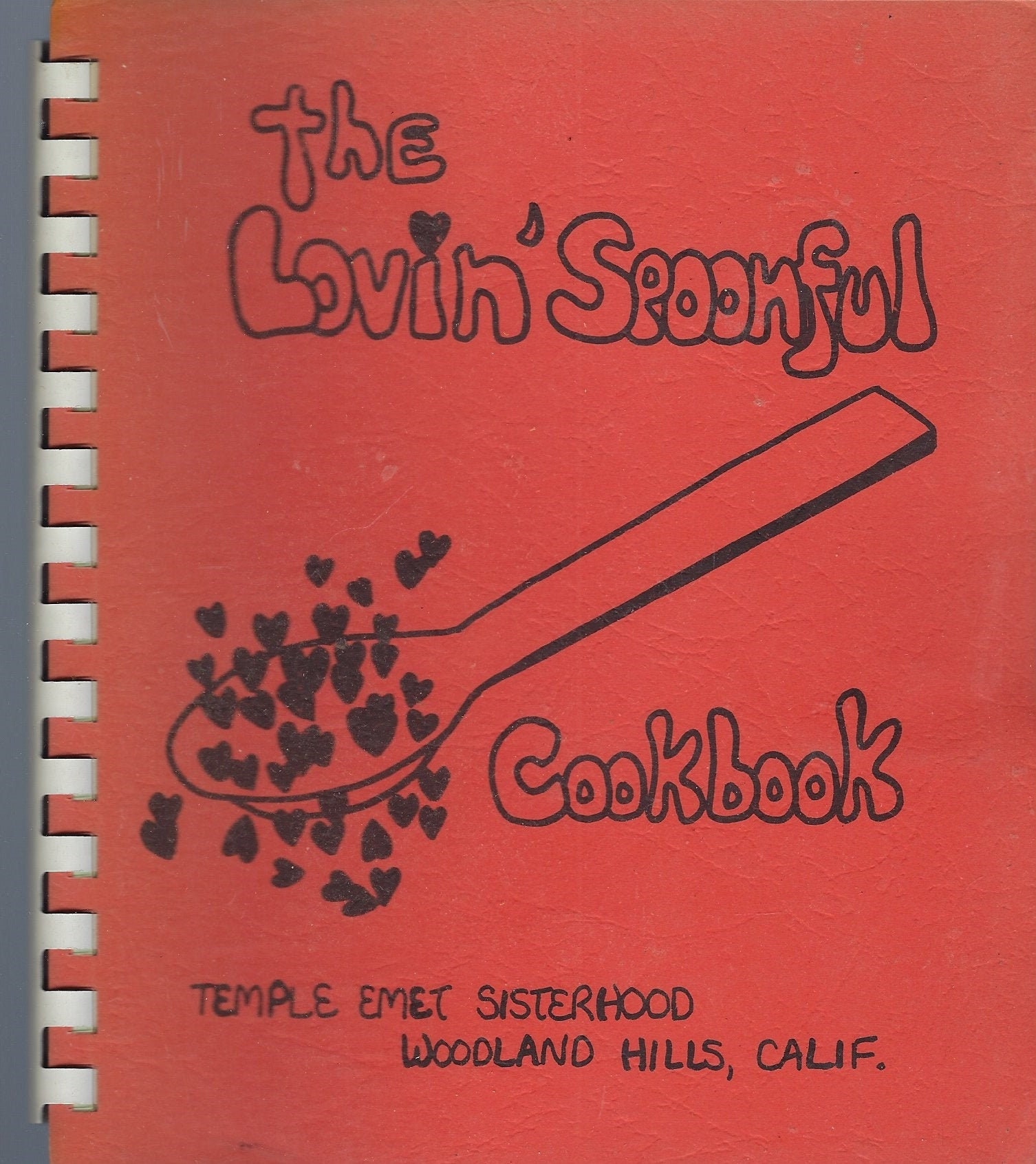 Woodland Hills California Vintage 1973 Temple Emet Sisterhood The Lovin Spoonful Ethnic Jewish Cookbook Ca Community Favorites Passover More