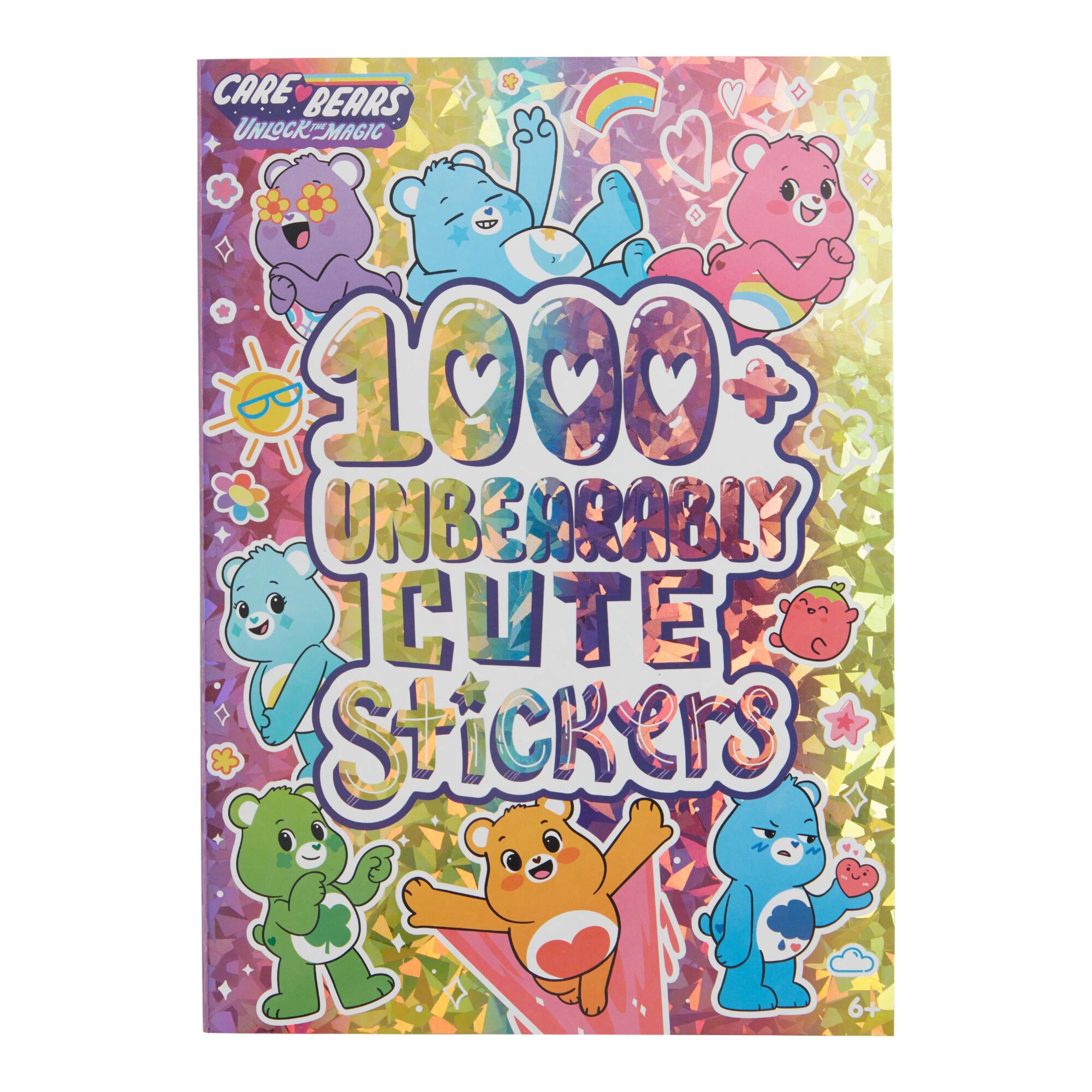 Care Bears 1000 Plus Unbearably Cute Sticker Book: Multi - Paper by World Market