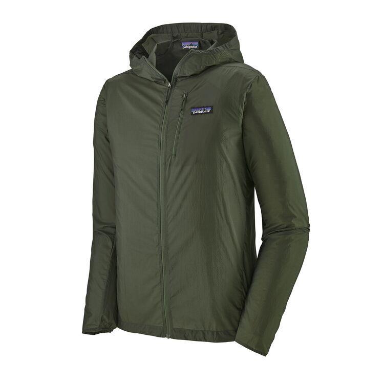 Patagonia Men's Houdini® Jacket - 100% Recycled Nylon, Industrial Green / S