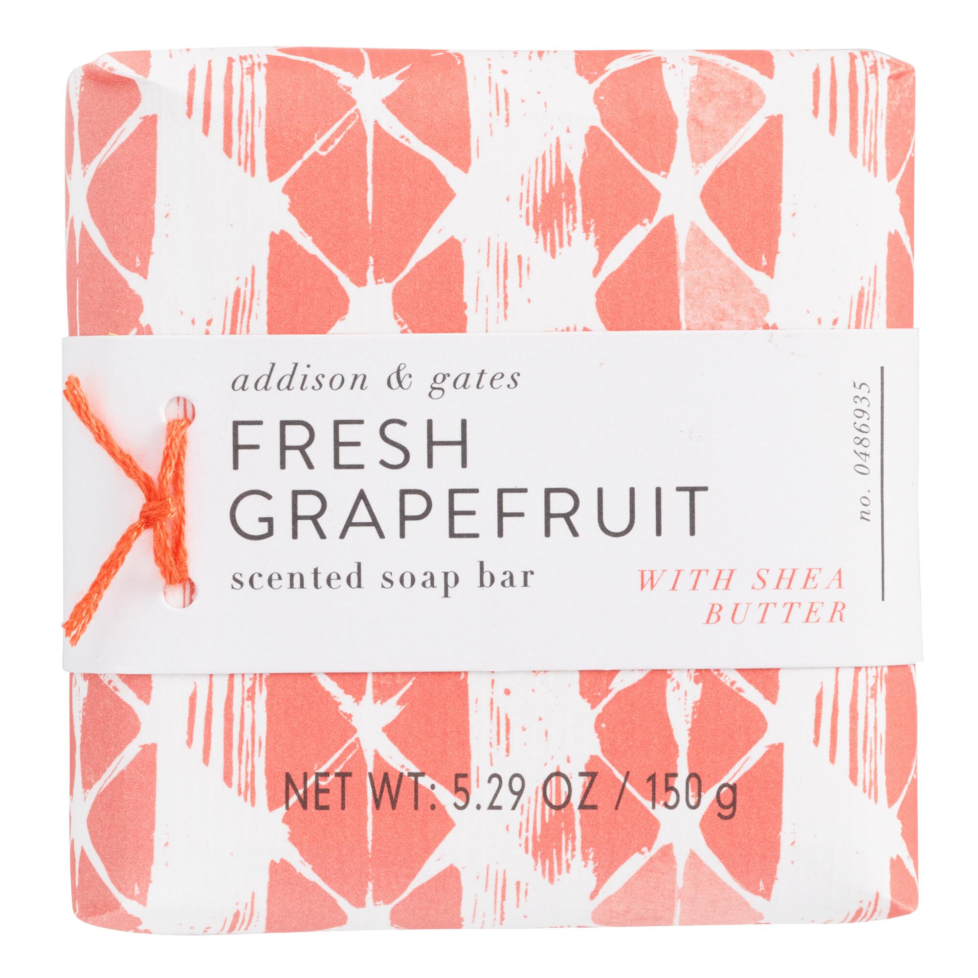 A&G Geo Pop Grapefruit Bar Soap Set of 2 by World Market