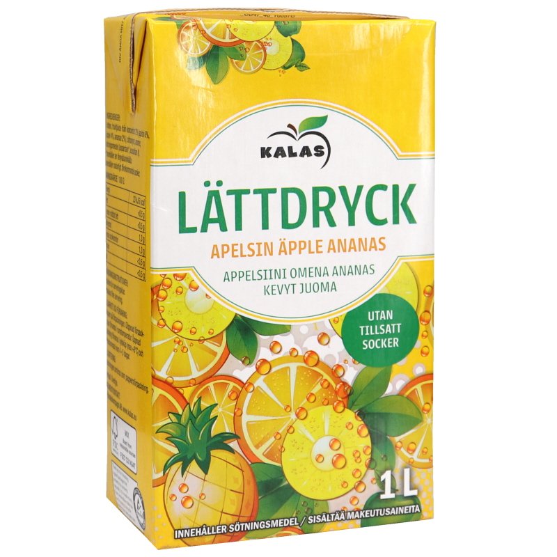 Lättdryck Apelsin & Ananas - 15% rabatt