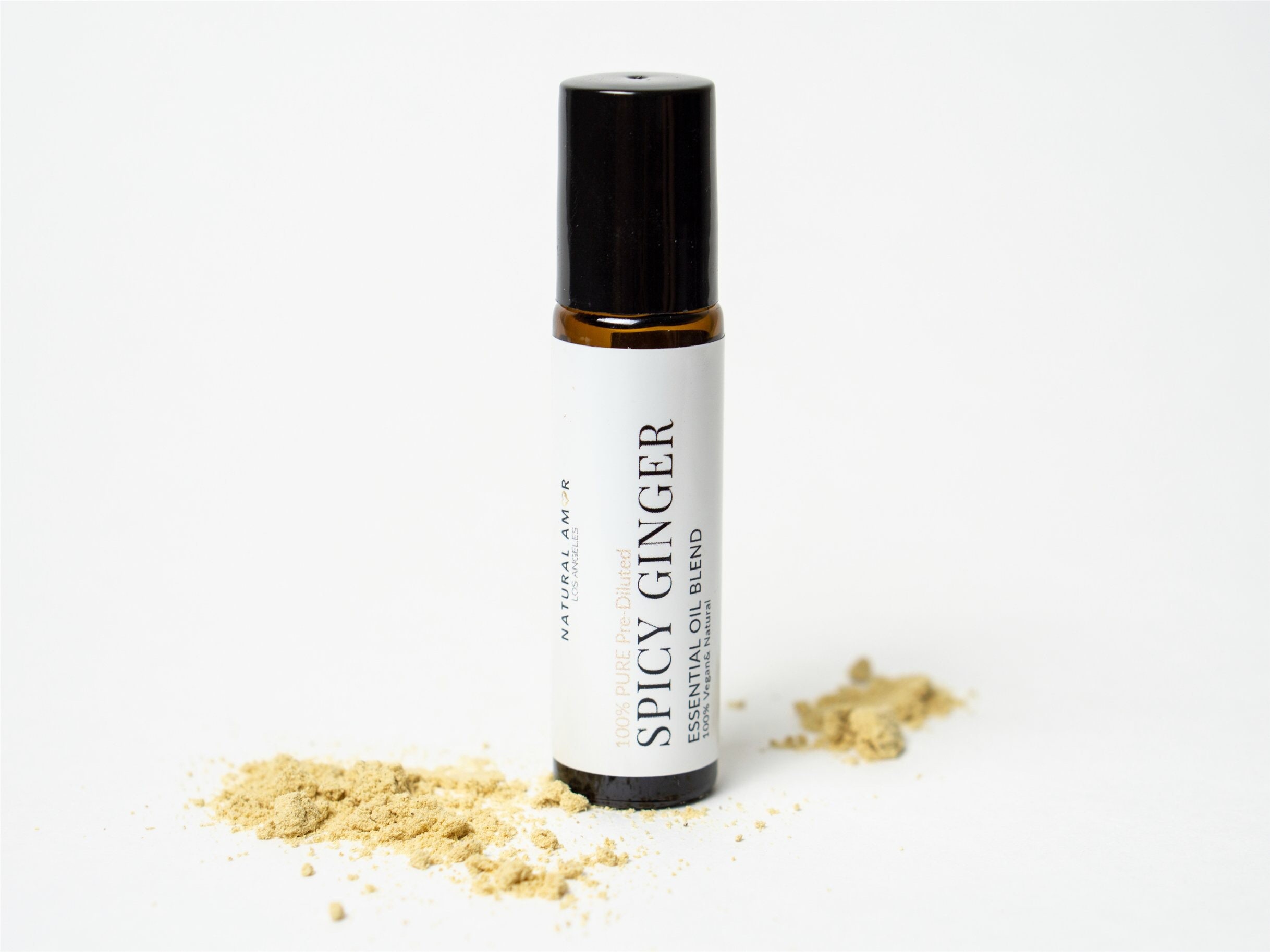 Spicy Ginger Essential Oil Blend Roller | Ginger, Ylang Relaxation Soothing Remedy Nausea Relief Aromatherapy